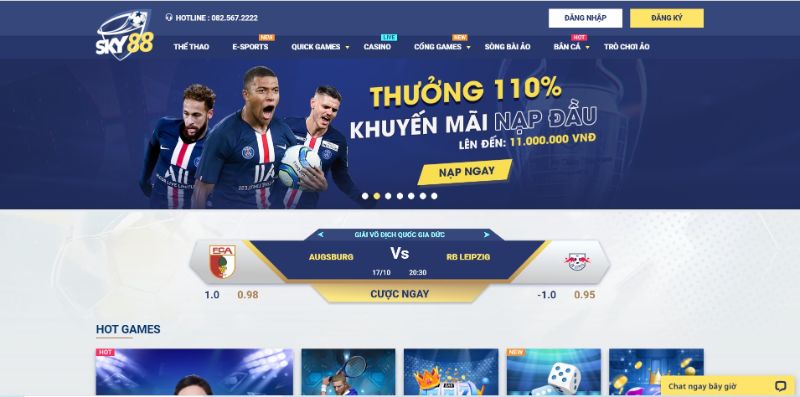 Đôi nét về nhà cái cá cược trực tuyến Sky88