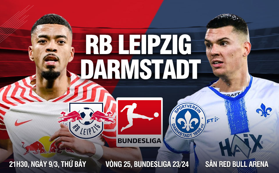 Nhận định trận đấu Leipzig vs Darmstadt